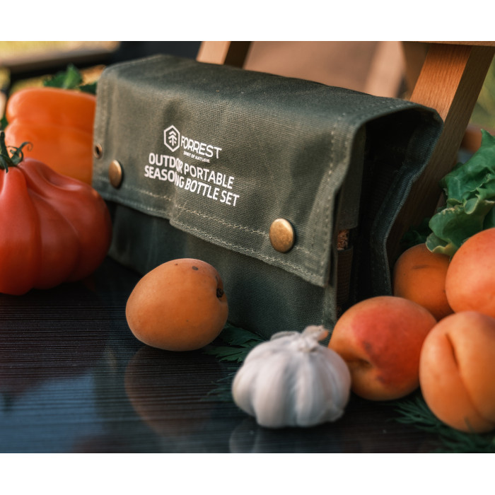 Набір для спецій Forrest Voyager Seasoning Bottle set x9