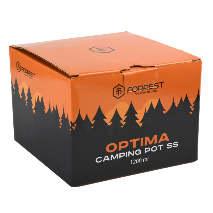 Туристичний чайник Forrest Optima Camping Pot SS 1200мл