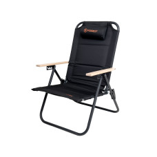 Крісло розкладне Forrest Optima+ Folding Comfort Chair Black XL