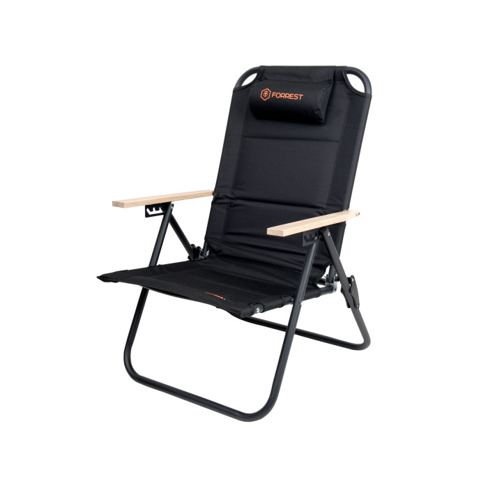 Крісло розкладне Forrest Optima+ Folding Comfort Chair Black XL