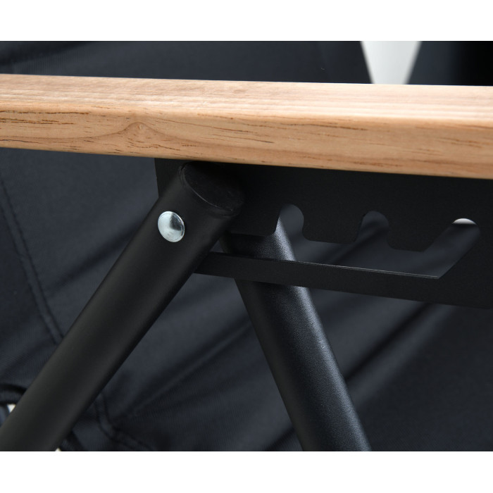 Крісло розкладне Forrest Optima+ Folding Comfort Chair Black XL