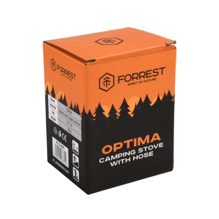 Газовий пальник портативний Forrest Optima Camping Stove With Hose