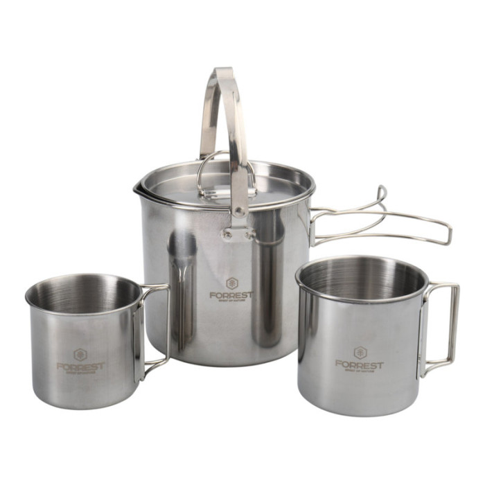 Набір посуду Forrest Optima Camping Cookwere Set SS 02