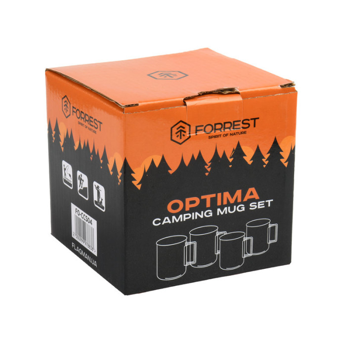 Набір посуду Forrest Optima Camping Cookwere Set SS 04