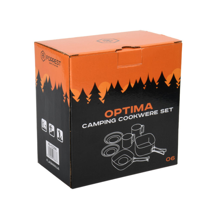 Набір посуду Forrest Optima Camping Cookwere Set SS 06