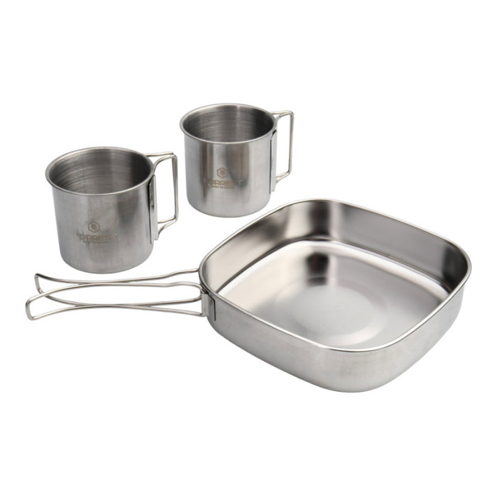 Набір посуду Forrest Optima Camping Cookwere Set SS 06