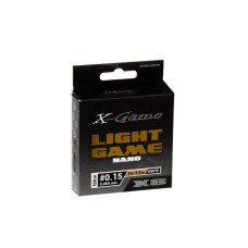 Шнур Azura X-Game Light Game Nano X8 PE White 150м #0.15 0.069мм