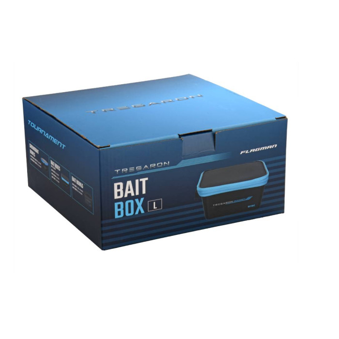 Ємність для приманки з кришкою Flagman Tregaron Bait Box L