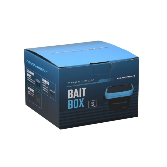 Ємність для приманки з кришкою Flagman Tregaron Bait Box S