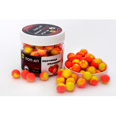 Плаваючий Бойл, поп ап для риболовлі, поп ап Полуниця (Strawberries) 10 мм Carp Drive