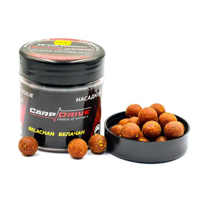 Насадкові бойли 14мм, варені бойли, бойли Белачан (Belachan)14мм 100г Carp Drive