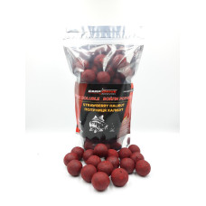 Бойли розчинені Полуниця Халібут (Strawberry Halibut) 24 мм 900г Carp Drive