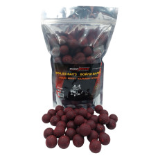 Бойли Варені Кальмар - Ягода (Squid - Berry) 24 мм 900г Carp Drive