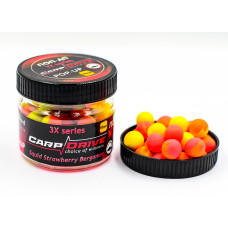 Поп ап для риболовлі 3x series Squid Strawberry Bergamot 10 мм Carp Drive