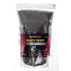 Пелетс, пелетс для коропа, пелети Carp Drive Black Premium Halibut (преміум класу) 4,5 мм 900гр