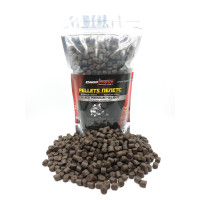 Пелети короповий, пелети для риболовлі, пелети Carp Drive Black Premium Halibut ( з отвором) 8 мм 500 гр.