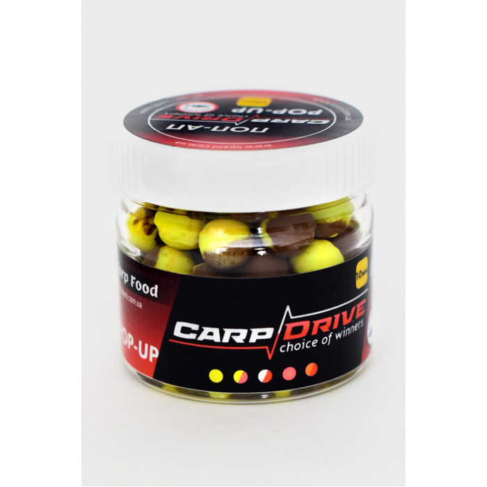 Плаваючий Бойл, поп ап для риболовлі, поп ап Монстр Краб-Банан (Monster Crab-Banana) 10 мм Carp Drive
