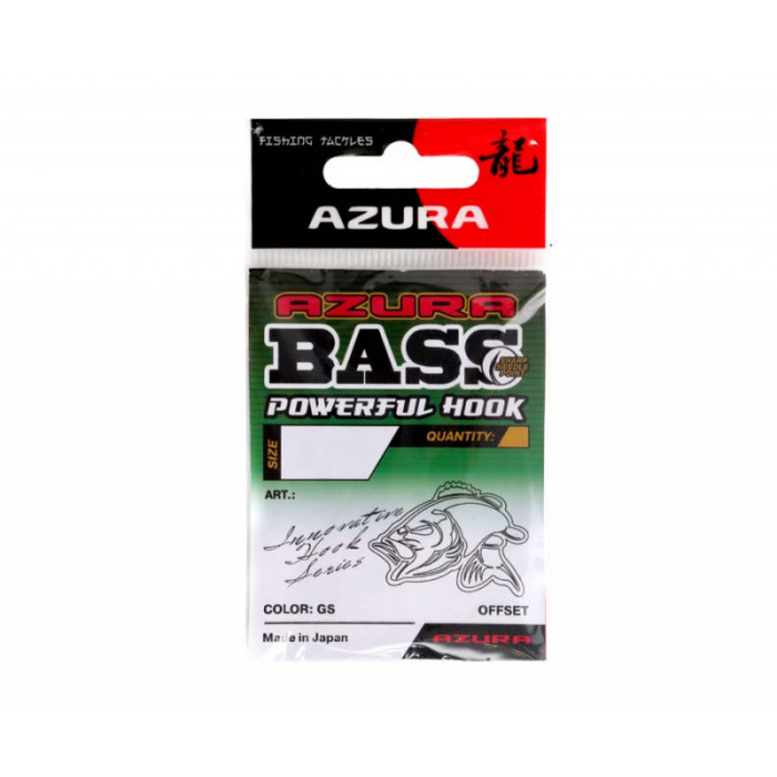 Гачки Azura Bass Powerful Hook №7/0