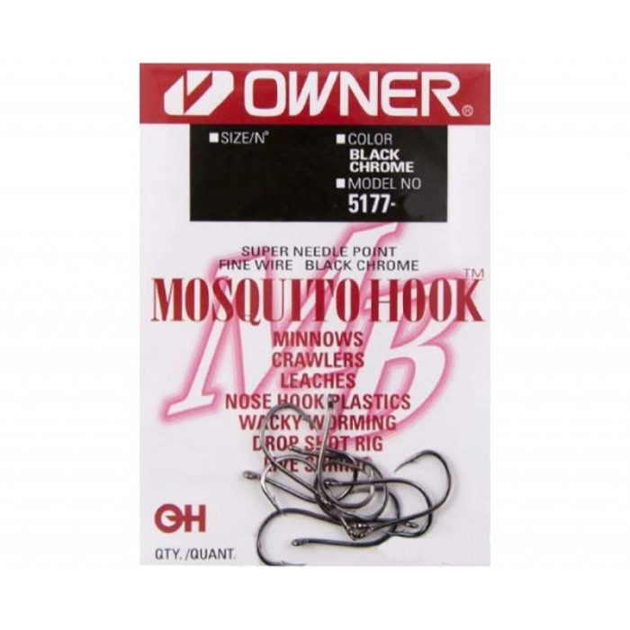 Гачки Owner 5177 Mosquito Hook №01