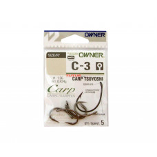 Гачки Owner Carp Tsuyoshi C3-50923 №8