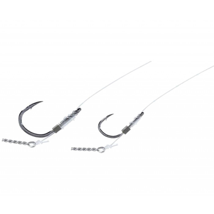 Гачок с поводком Owner Method Feeder Rig Spear FD-01 №8