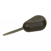 Грузилоило Carp Pro In-Line Flat Pear Weedy Green 100г