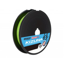 Шнур Owner Kizuna Broad PEx8 135м 0.13мм 6.7кг Chartreuse