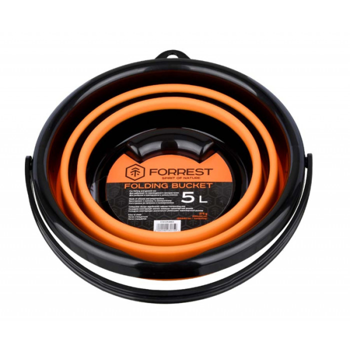 Відро Forrest Folding Bucket Orange 5л