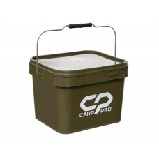 Відро прямокутне Carp Pro с крышкой 10л