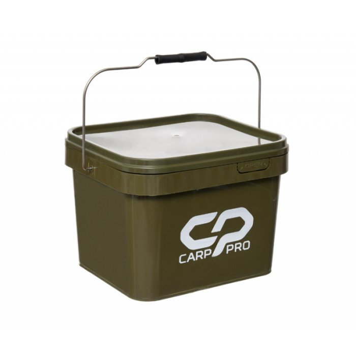 Відро прямокутне Carp Pro с крышкой 10л