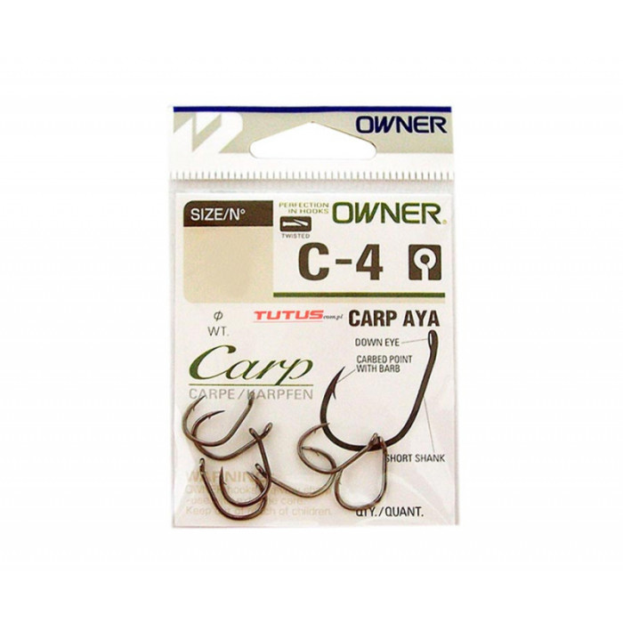 Гачки Owner Carp Aya C4-50924 №8
