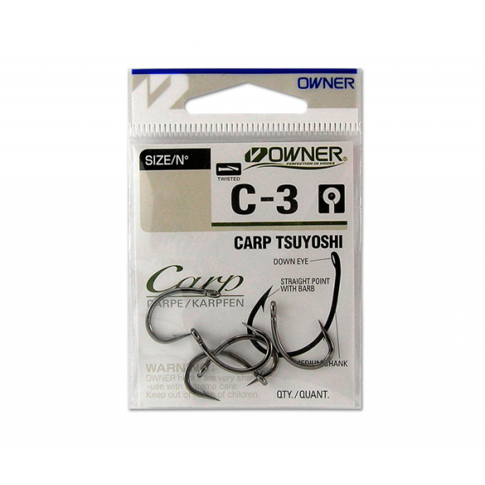 Гачки Owner C-3 Carp Tsuyoshi 53263 №2
