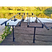 Набір стійок з телескопічними буз барами World4Carp Stand Kit Universal 2