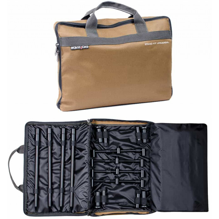 Набір стійок з телескопічними буз барами World4Carp Stand Kit Universal 4