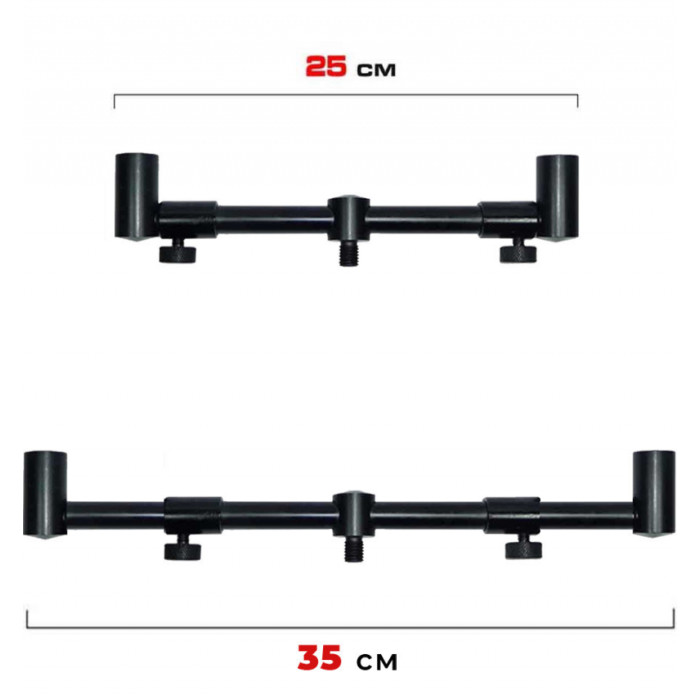 Набір стійок із телескопічними буз барами World4Carp Stand Kit Universal MAX 2