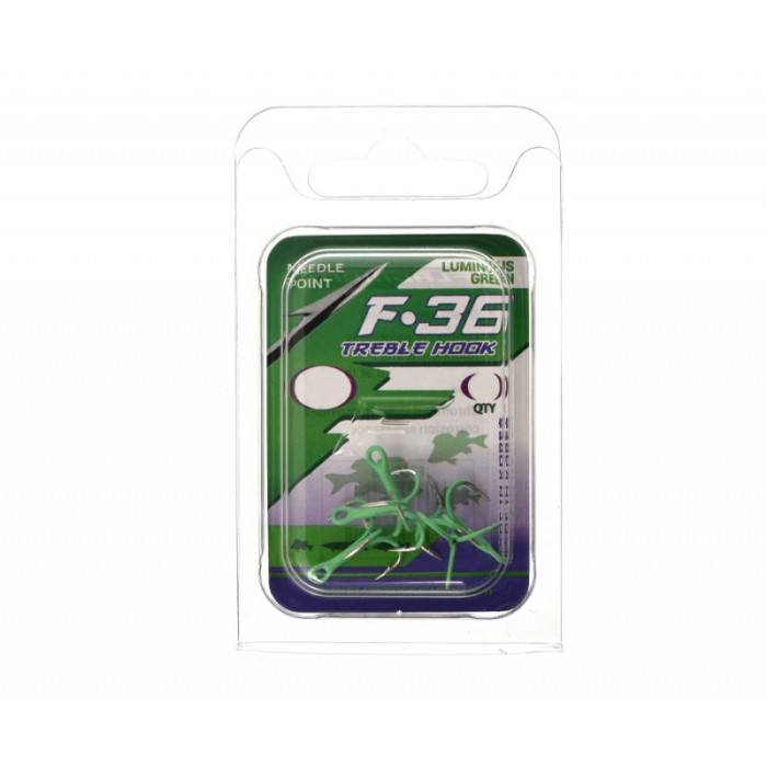Трійник Flagman F36 Luminous Green №12