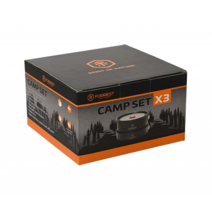 Набір посуду Forrest Camp Set X3