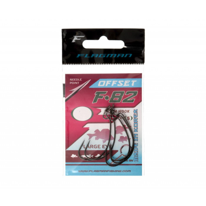 Гачки Flagman F-82 Offset Hook №6/0
