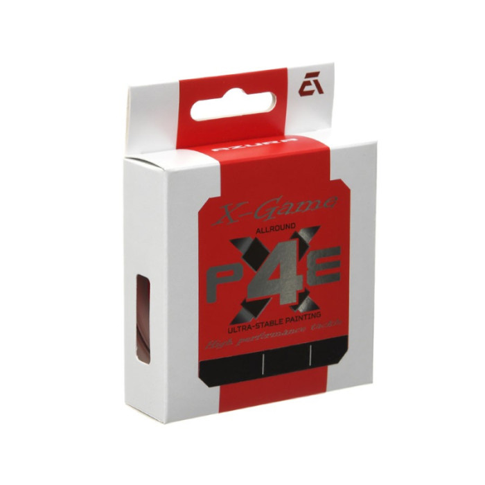 Шнур Azura X-Game PE X4 150м Fiery Red #0.8 0.148мм