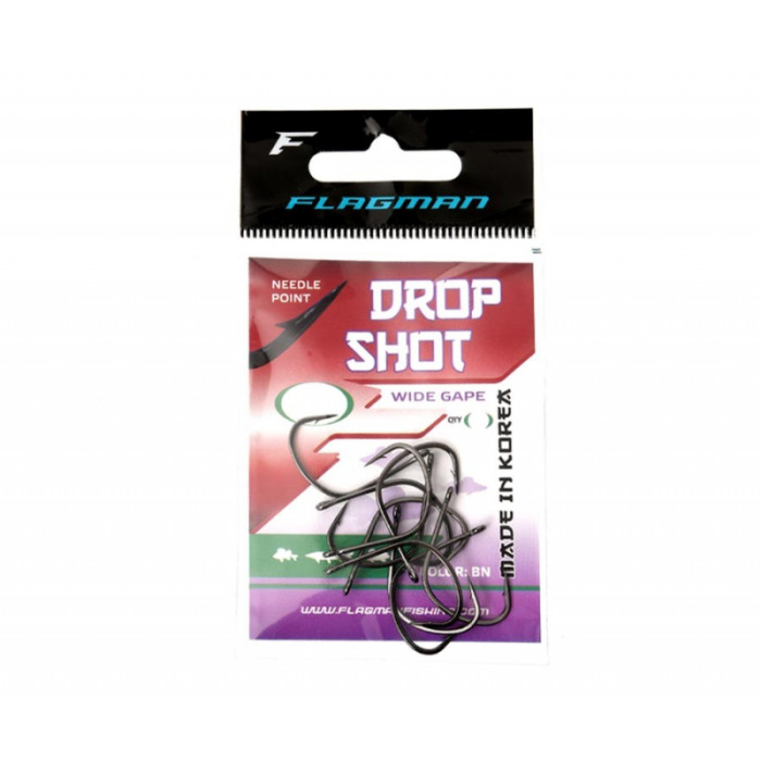 Гачки Flagman Drop Shot №1/0