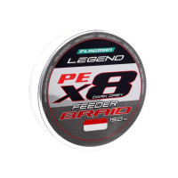 Шнур Flagman Legend Feeder Braid X8 Dark Grey 150м 0.16мм