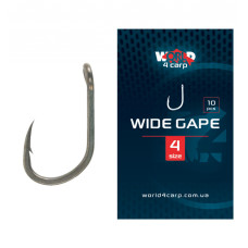 Короповий гачок W4C WIDE GAPE (вайд гейп) No 4