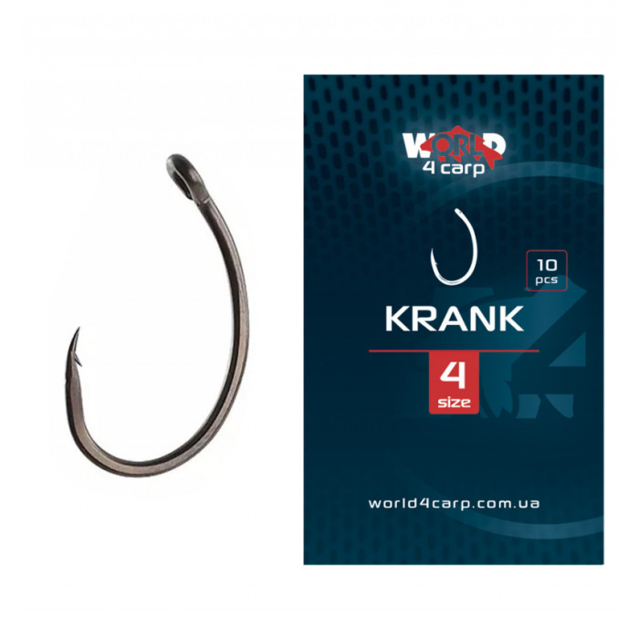 Короповий гачок W4C KRANK (кренк) No 10