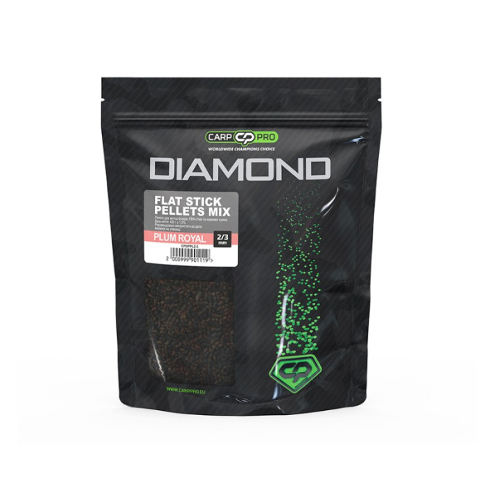 Пелетс Carp Pro Diamond Stick Pellets Mix 2/3мм Plum Royal