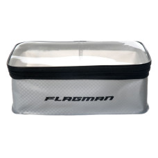 Ємнiсть з кришкою для годiвниць Flagman EVA Gray Woven 30x18x10см