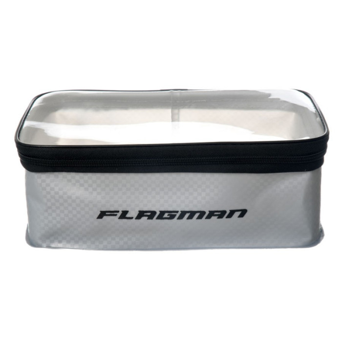 Ємнiсть з кришкою для годiвниць Flagman EVA Gray Woven 30x18x10см