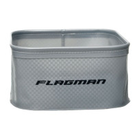 Ємнiсть для замiсу прикормки Flagman EVA Gray Woven 23.5x23.5x11см