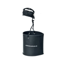 Вiдро для води з мотузкою кругле Flagman Armadale EVA Bucket With Rope 8х20см