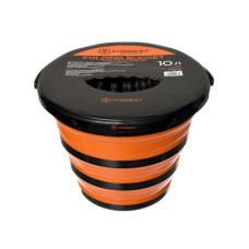 Відро силіконове з кришкою Forrest Folding Bucket Orange with cover 10л