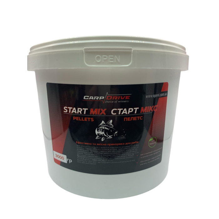 Пелетс мікс, пелетс Start Mix (Старт мікс) 3-4,5 мм 3 кг Carp Drive